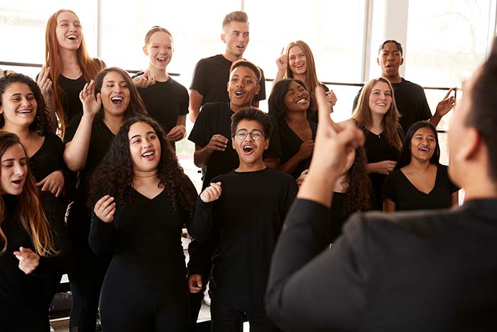 Choir Practicing