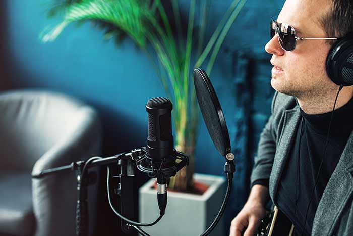 Rock singer