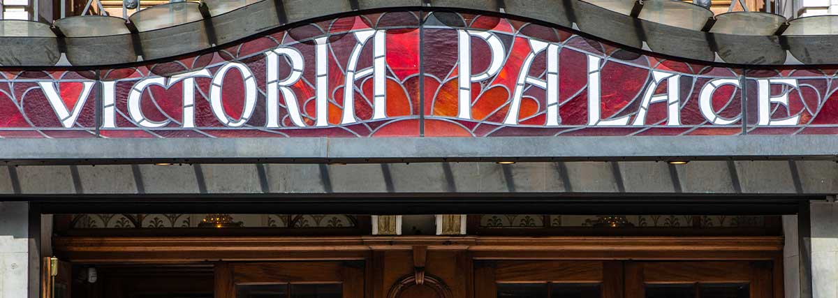 Victoria Palace theatre entrance